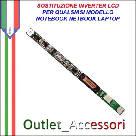 Sostituzione Cambio Assemblaggio Inverter Flat lcd per Pc Notebook Netbook Laptop Portatili