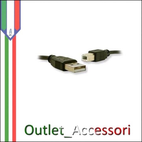 CAVO USB PER STAMPANTE 3 METRI KEYTECK