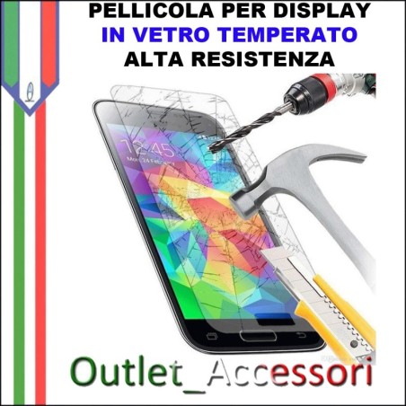 Pellicola Protezione Schermo Display Vetro Temperato Alta Resistenza SAMSUNG J3