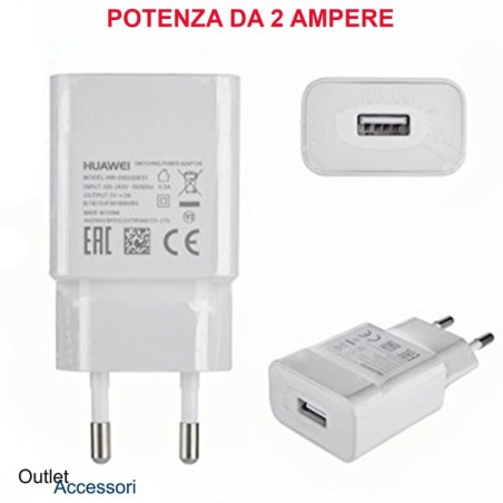 Trasformatore Presa a Muro Travel Charger Huawei Originale HW-050100E2W