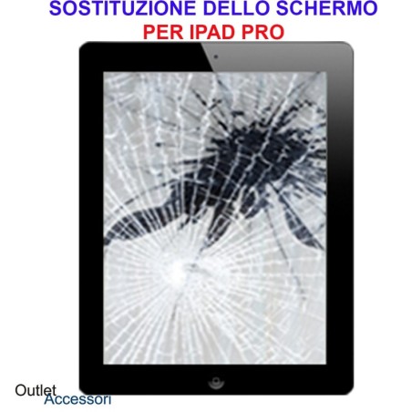 Sostituzione Cambio Schermo Display Apple Ipad PRO 10,5 2017 A1701 A1709 Vetro Touch Rotto