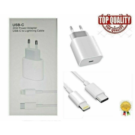 Alimentatore Caricatore USB-C 18W ORIGINALE Apple Iphone X 11 XS Max Pro MACBOOK IMAC