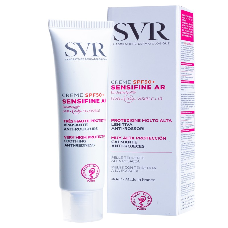 SVR SENSIFINE AR SPF50+ Crema Solare ALTA PROTEZIONE