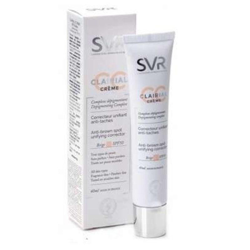 SVR Clairial Crema CC Light SPF50+ Correttore Colorato