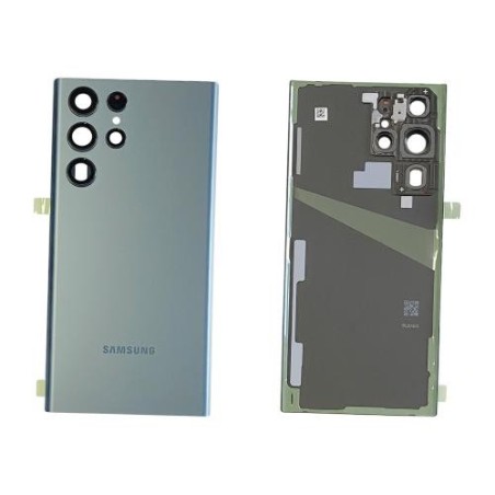 Scocca Copribatteria Vetro ORIGINALE Samsung Galaxy S22 ULTRA VERDE